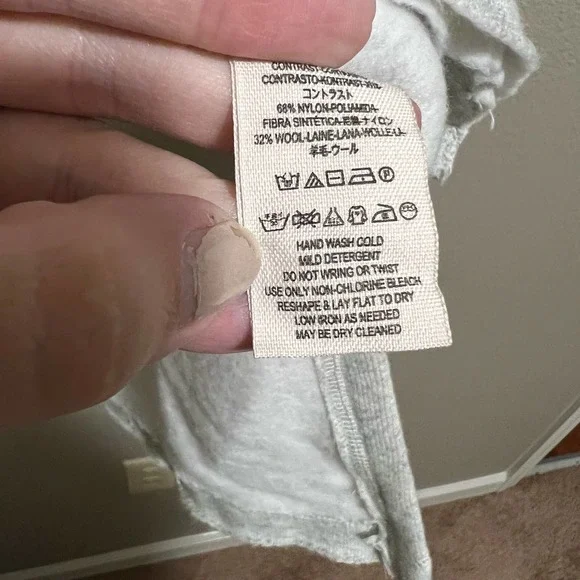 Free People Snow Bunny Pullover Sweater Size Small - Picture 5 of 9